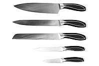 Набір ножів на колодці Maestro 85-200мм (5шт), фото 2
