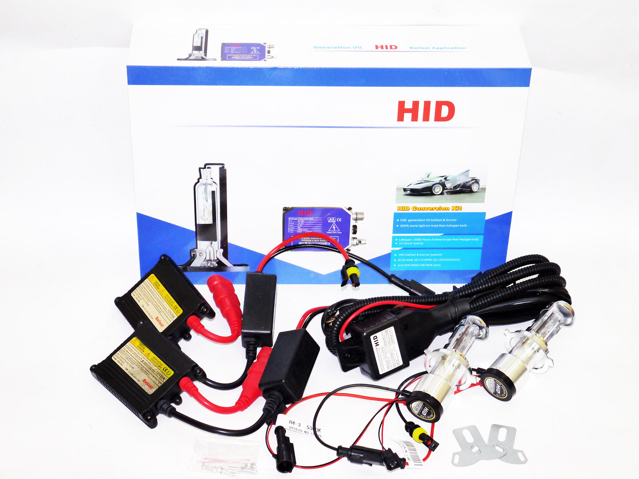 Біксенон H4 HID xenon 35 W 5000 K