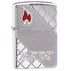 Запальничка бензинова zippo 29098 tile mosaic armor hp chr
