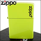 Запальничка Zippo 28887ZL Neon Green зелена 288872612, фото 2
