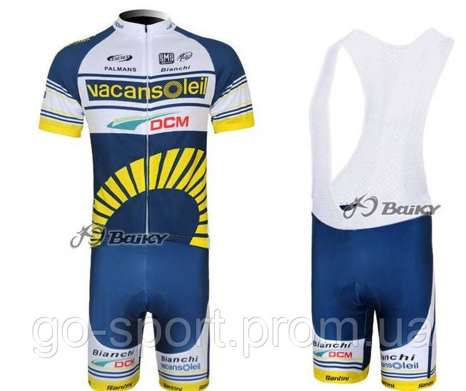 Велоформа Vacansoleil 2012 bib
