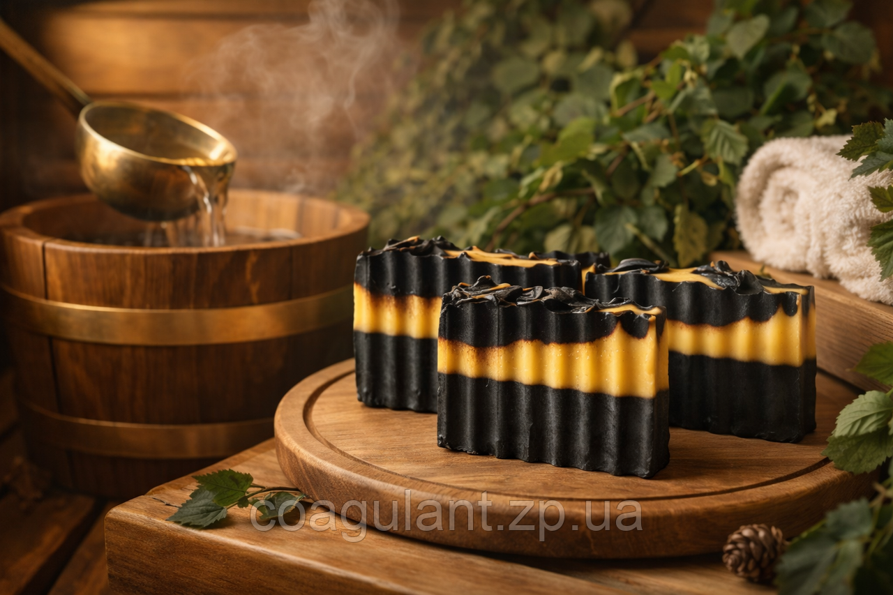 Дьогтярне мило з обліпиховою олією Tar soap, фото 1