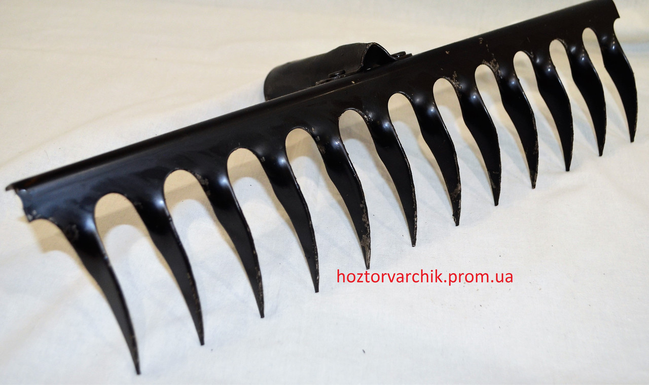 Граблі кручені 12 зубців 2 мм