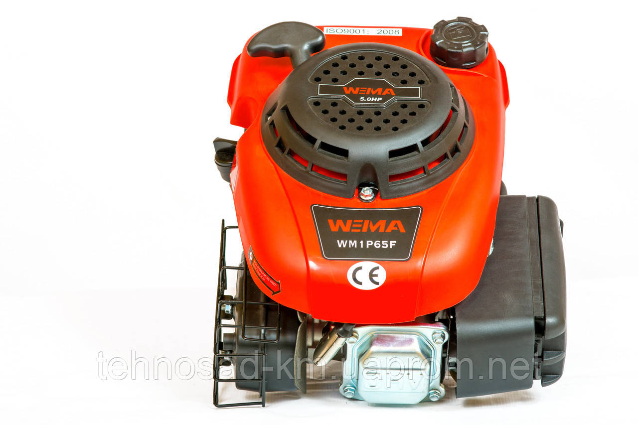Двигун бензиновий WEIMA WM1P65 (5,0 л. с. вертикальний вал під шпонку)