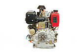 Двигун дизельний Weima WM188FBE (12,0 л. с.,вал під шліци), фото 3