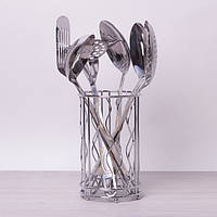  Кухонний набір приладдя Kamille 6 предметів у комплекті з підставкою