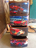 Комод пластиковий, з малюнком Авто, фото 2