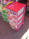 Комод пластиковий, з малюнком Вінкс 2, фото 4