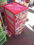 Комод пластиковий, з малюнком Вінкс 2, фото 2