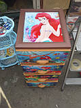 Комод пластиковий, з малюнком Русалочка 2, фото 2