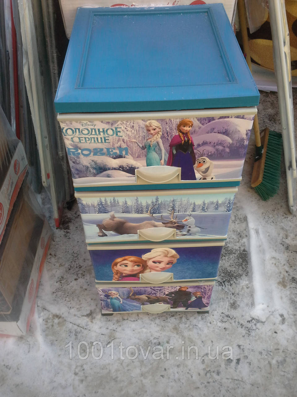 Комод пластиковий, з малюнком Льодовиковий період, фото 1