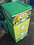 Комод пластиковий еліф губка боб, фото 3