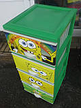 Комод пластиковий еліф губка боб, фото 4