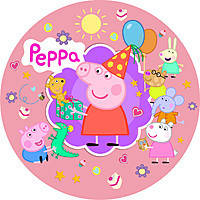Тарелки бумажные детские "Свинка Пеппа"