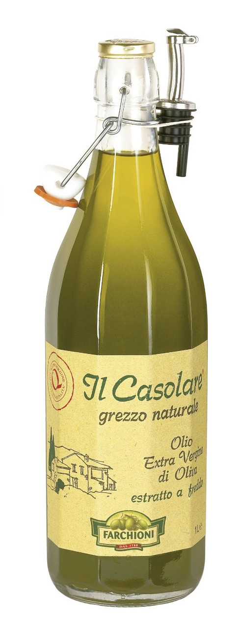 Оливковое масло Фарчиони касоларе  Farchioni il casolare grezzo naturale extra vergine 1л
