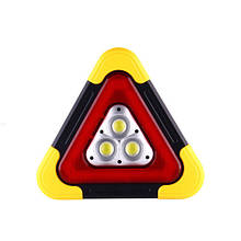 Прожектор COB із сонячною панеллю 2200мАг, аварійний ліхтар знак, HB-7709