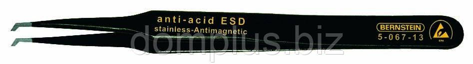 Пінцет Bernstein Tools for Electronics 5-067-13 SMD 120 мм, фото 1