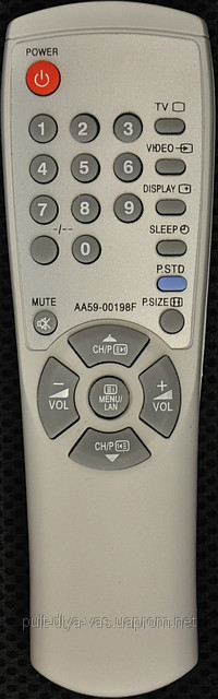 Пульт із телевізора SAMSUNG Модель AA59 -00198F