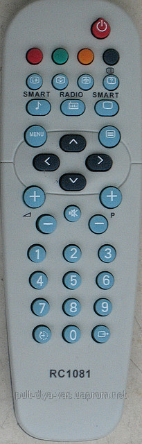 Пульт для телевізора PHILIPS. Модель RC-1081