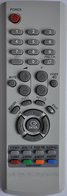 Пульт до телевізора SAMSUNG Модель AA59-00332A, фото 1