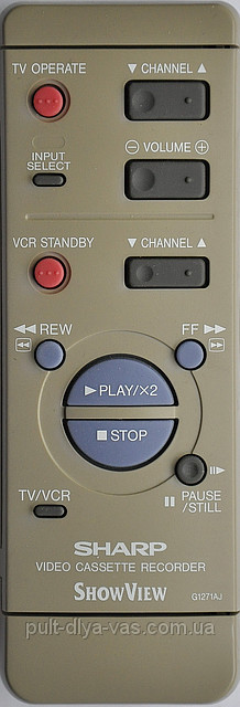 Sharp VCR. Модель G1271AJ