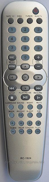 Пульт до музичного центру Philips RC-1924