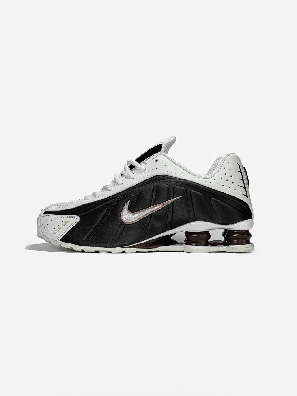 Nike Shox R4 Sail/Black/Fauna Brown, фото 1