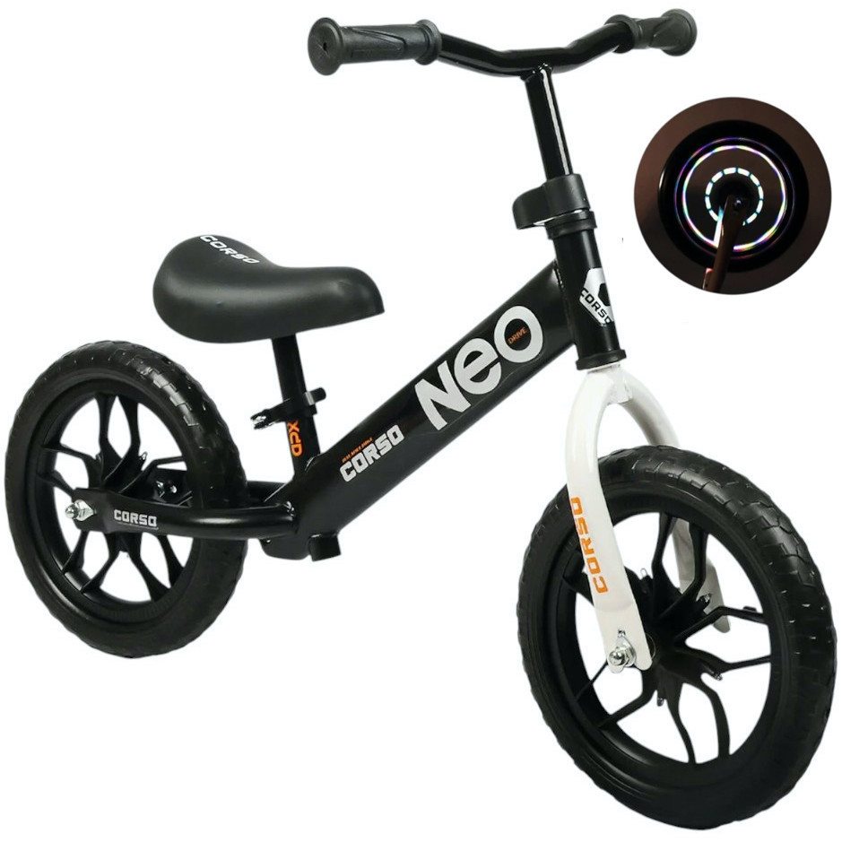 *Велобіг Corso "NEO" 12 дюймів (колеса з підсвічуванням) арт. EN-47127, фото 1