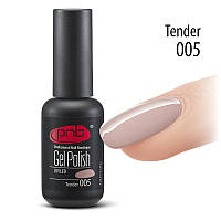 Гель лак PNB, 8 ml №5 (нежный кофейно-бежевый, эмаль )