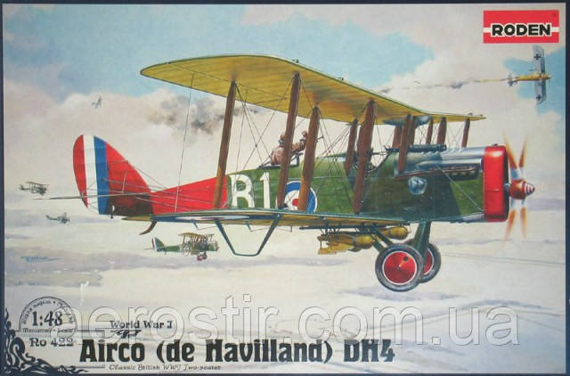 Airco [de Havilland] D.H.4 1/48 RODEN 422