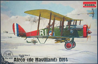 Airco [de Havilland] D.H.4 1/48 RODEN 422