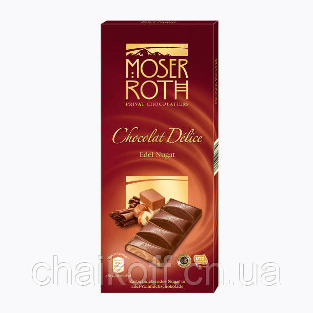 Шоколад MOSER ROTH Edel Nugat    187.5Г.