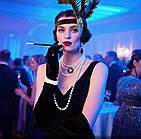 Набір Гетсбі (8 предм.), Гангстерський до костюму ретро 1920-ті рр.