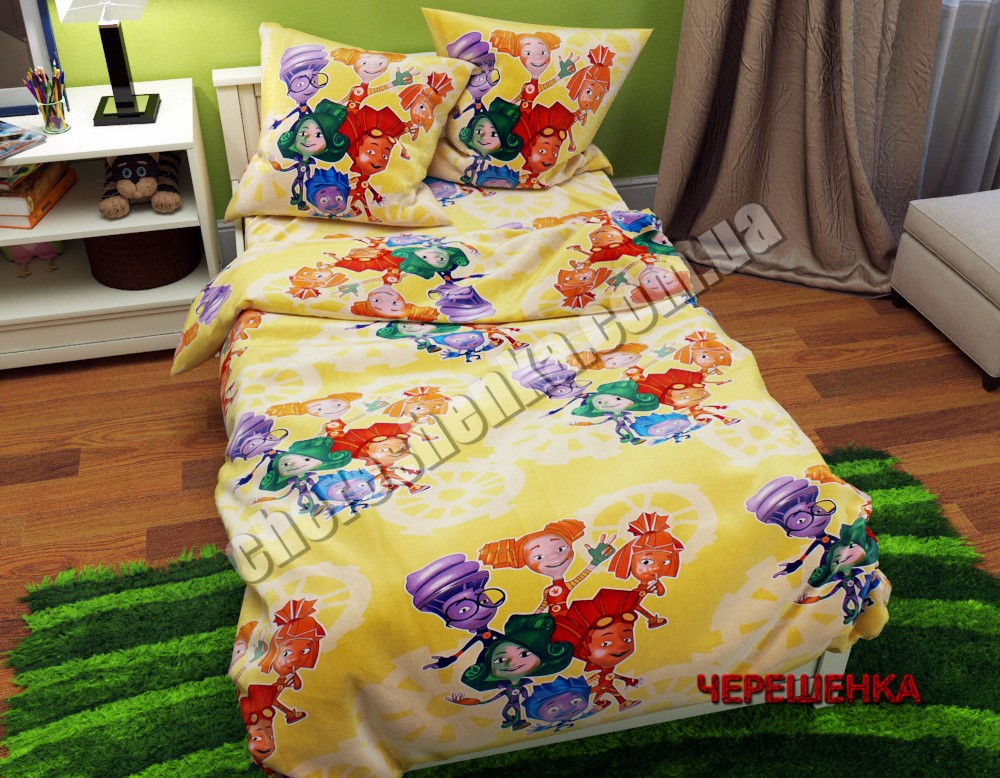 Тканина для постільної білизни Бязь "Gold" Lux дитяча GLB068 (50м)