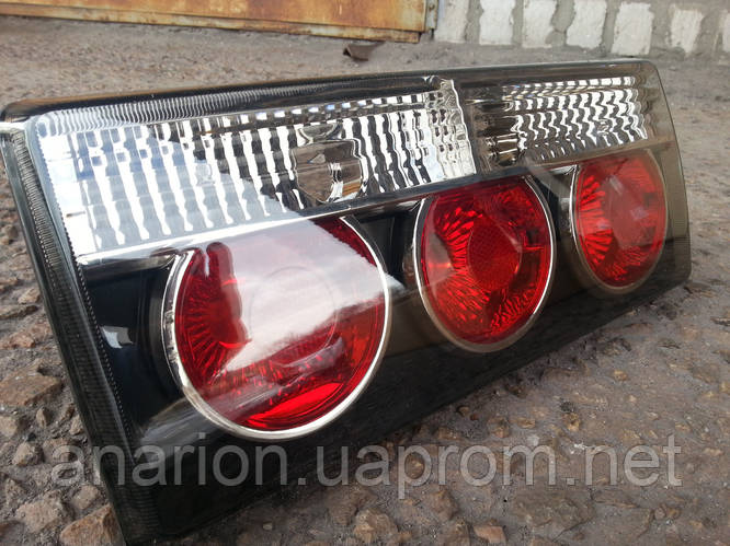 Передние+задние фары на ВАЗ 2107 №4 черные. (ID#287471405), цена: 5901 ...