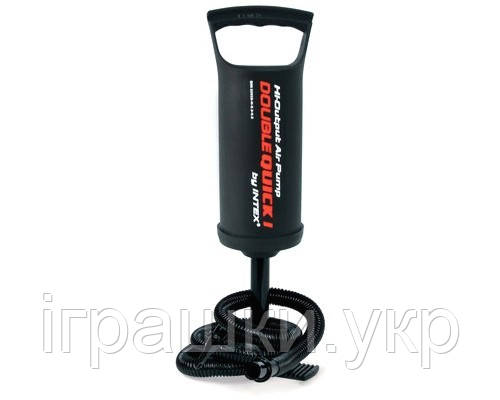Ручний насос для надування Intex 68612 (об'єм 1.5 л), фото 1