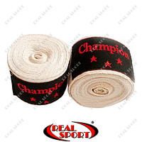 Бинты боксерские Champion BK-0522-4м Хлопок