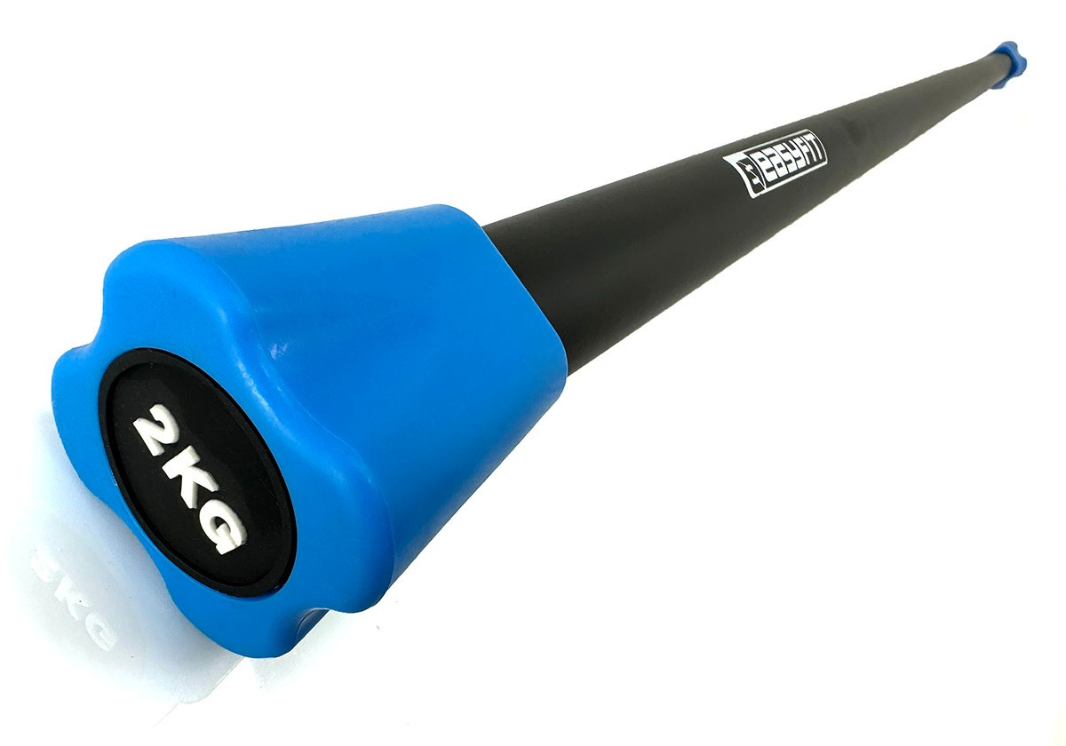 Бодібар EasyFit 2 кг. EF-1251-2 (гімнастична фітнес-палиця) - для фітнесу, розминки та силових тренувань, фото 1