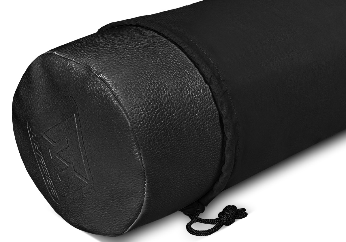 Валик для масажного столу Easyfit EF-2115E-BK 60х15 см (з чохлом) Чорний, фото 1