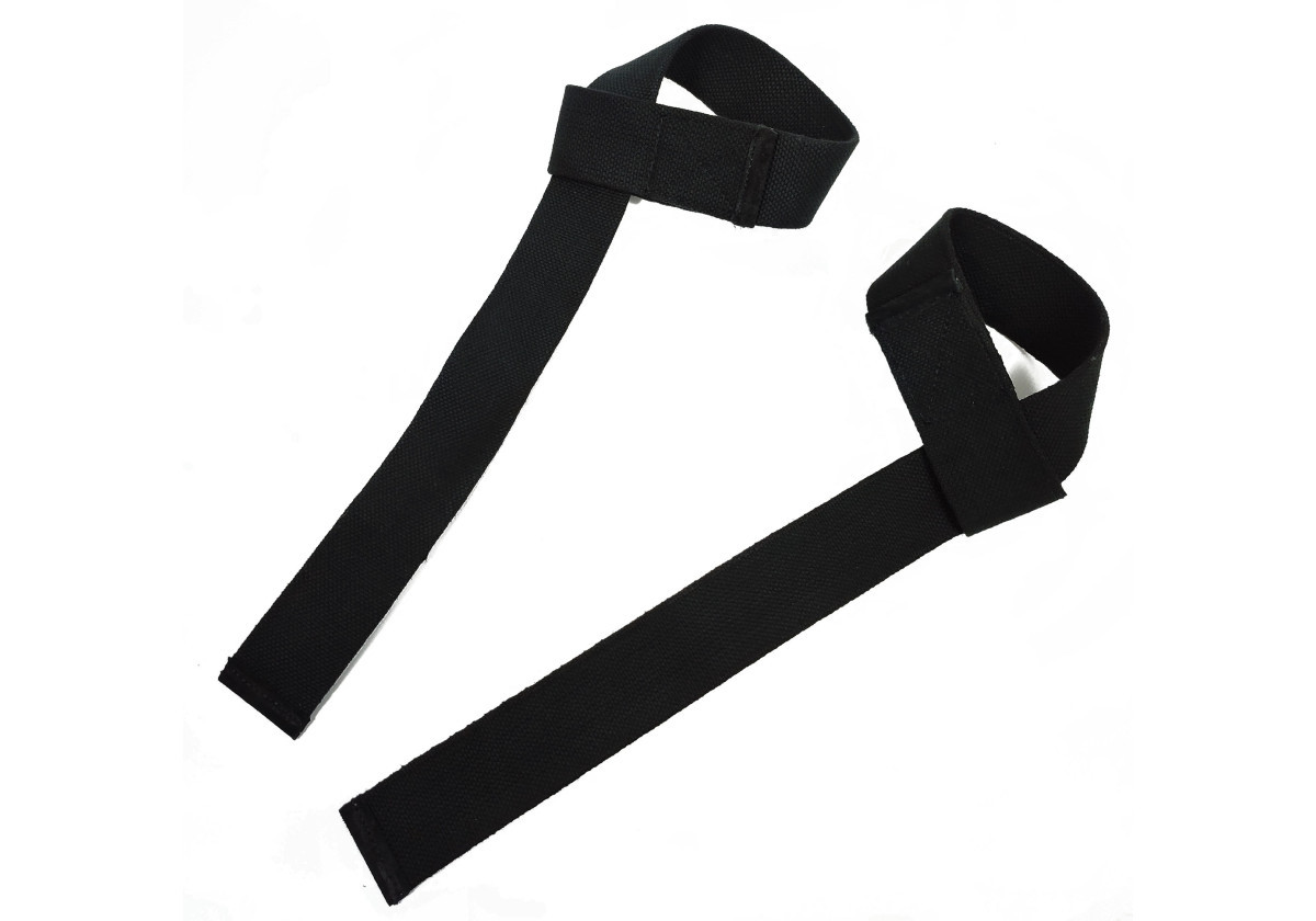 Лямки для тяги EasyFit EF-0030 для станової тяги (2 шт) Чорний, фото 1