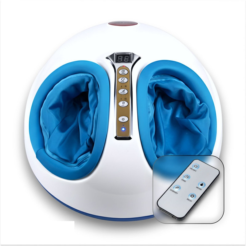 Масажер для ніг EasyFit EF-2300-W — лімфодренажний масажер з підігрівом, фото 1