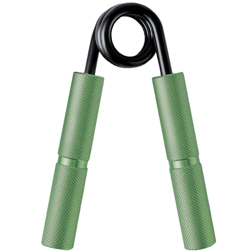 Еспандер кистьовий EasyFit Hand Grip PRO металевий ,опір 91 кг,Зелений EF-1902-200, фото 1
