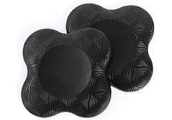 Підставки під коліна та лікті EasyFit EF-1931, 2 шт., чорні - для йоги та фітнесу