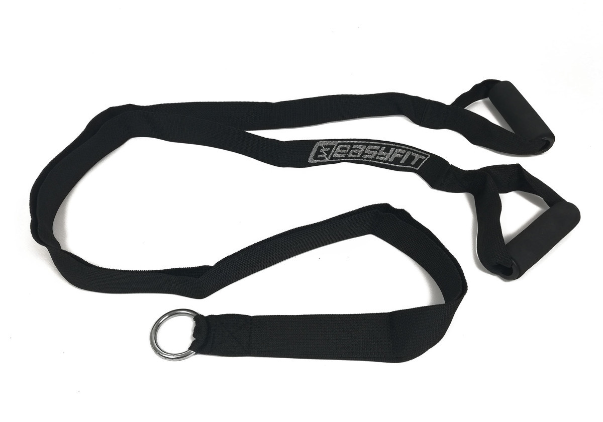 Тяга для блочних тренажерів EasyFit R2 EF-R2-120 з жорсткими ручками, фото 1