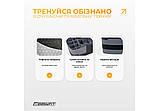 Степ-платформа 3-рівнева EasyFit EF-0541 Step-B, 78×29 см, висота 10+5+5 см, чорна з сірою — для фітнесу, аеробіки й тренувань, фото 5