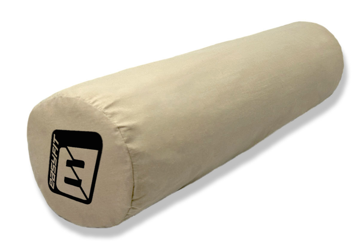 Чохол на валик для масажного столу EasyFit EF-2121-BE 60х15 см Бежевий, фото 1