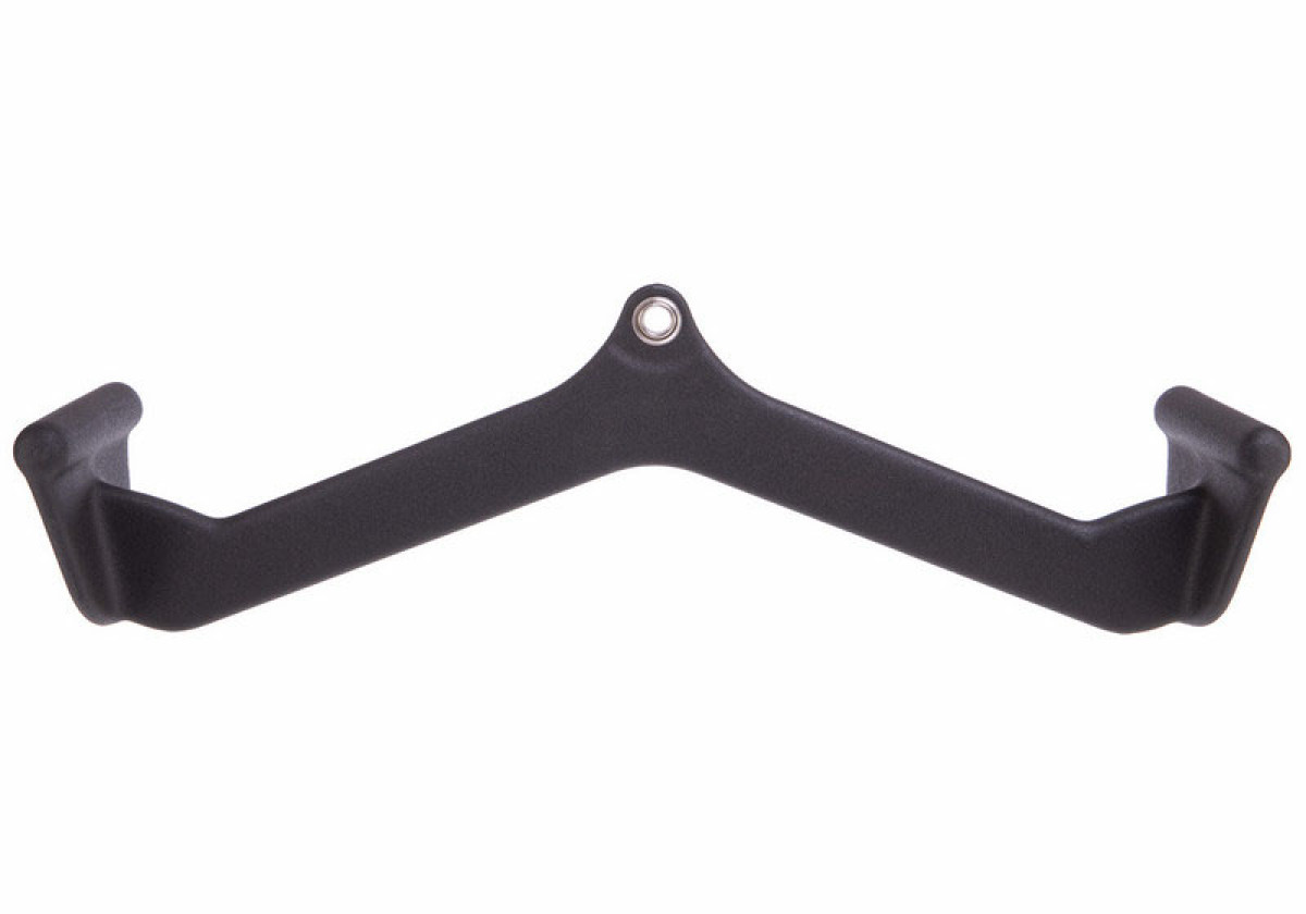 Ручка для тяги блоку EasyFit EF-8082 з широким хватом 54 см (сталева, PU-покриття), фото 1