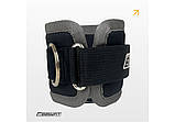 Манжета для тяги EasyFit EF-LGSTR-03 на тренажері Бубновского1 шт Сіро-чорний, фото 3
