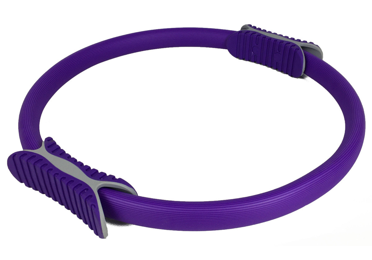 Кільце для пілатесу EasyFit EF-1850-V (обруч) Ø40 см Фіолетовий, фото 1