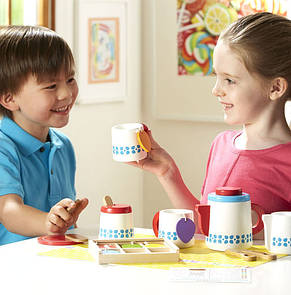 Дерев'яний набір Melissa&Doug Чайний сервіз, фото 4